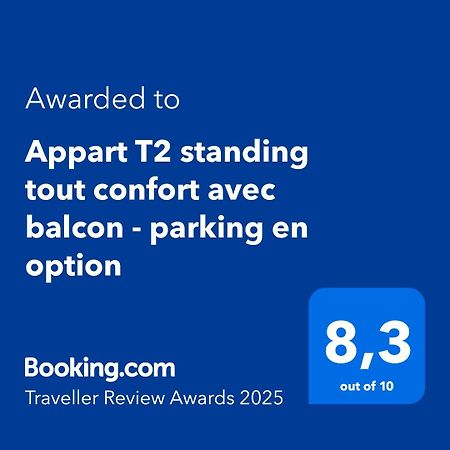 Appart T2 Standing Tout Confort Avec Balcon - Parking En Option Lyon Zewnętrze zdjęcie