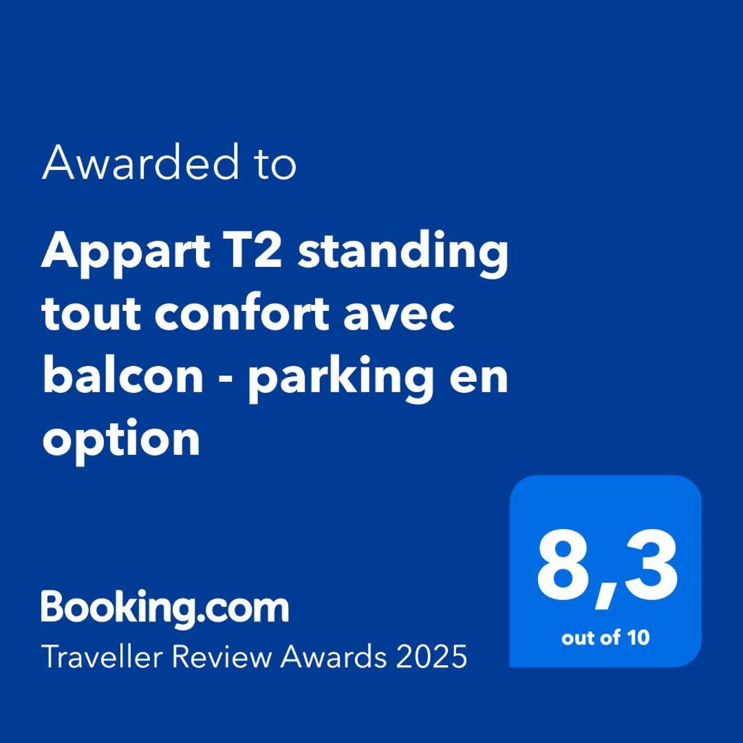 Appart T2 Standing Tout Confort Avec Balcon - Parking En Option Lyon Zewnętrze zdjęcie